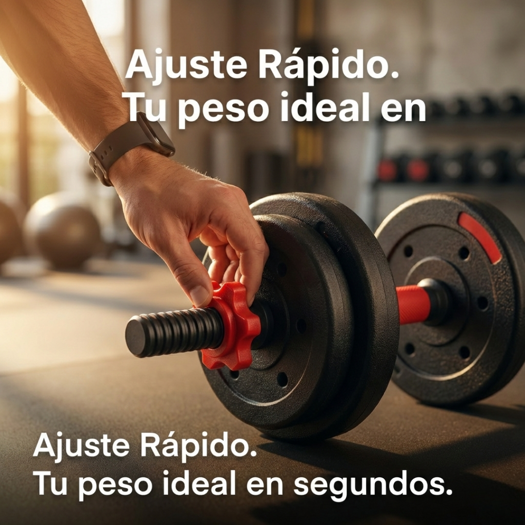 SET DE MANCUERNAS AJUSTABLES 20KG