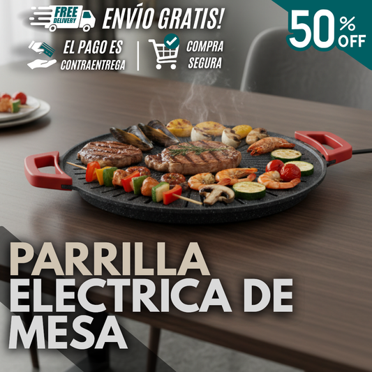 PARRILLA ELECTRICA DE MESA