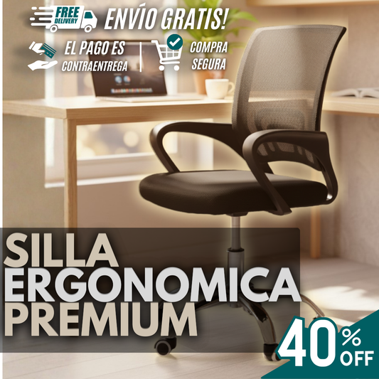 SILLA ERGONÓMICA PREMIUM