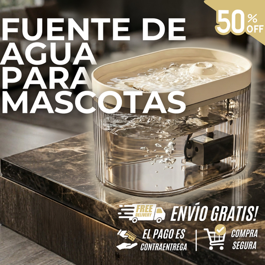 FUENTE DE AGUA PARA MASCOTAS