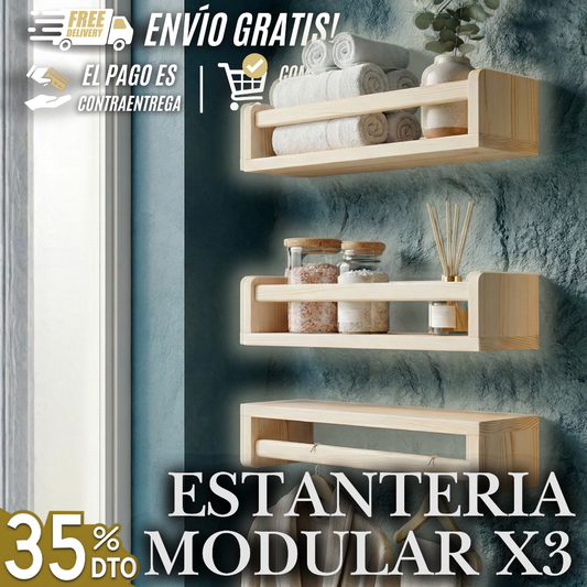 ESTANTERIA MODULAR X3