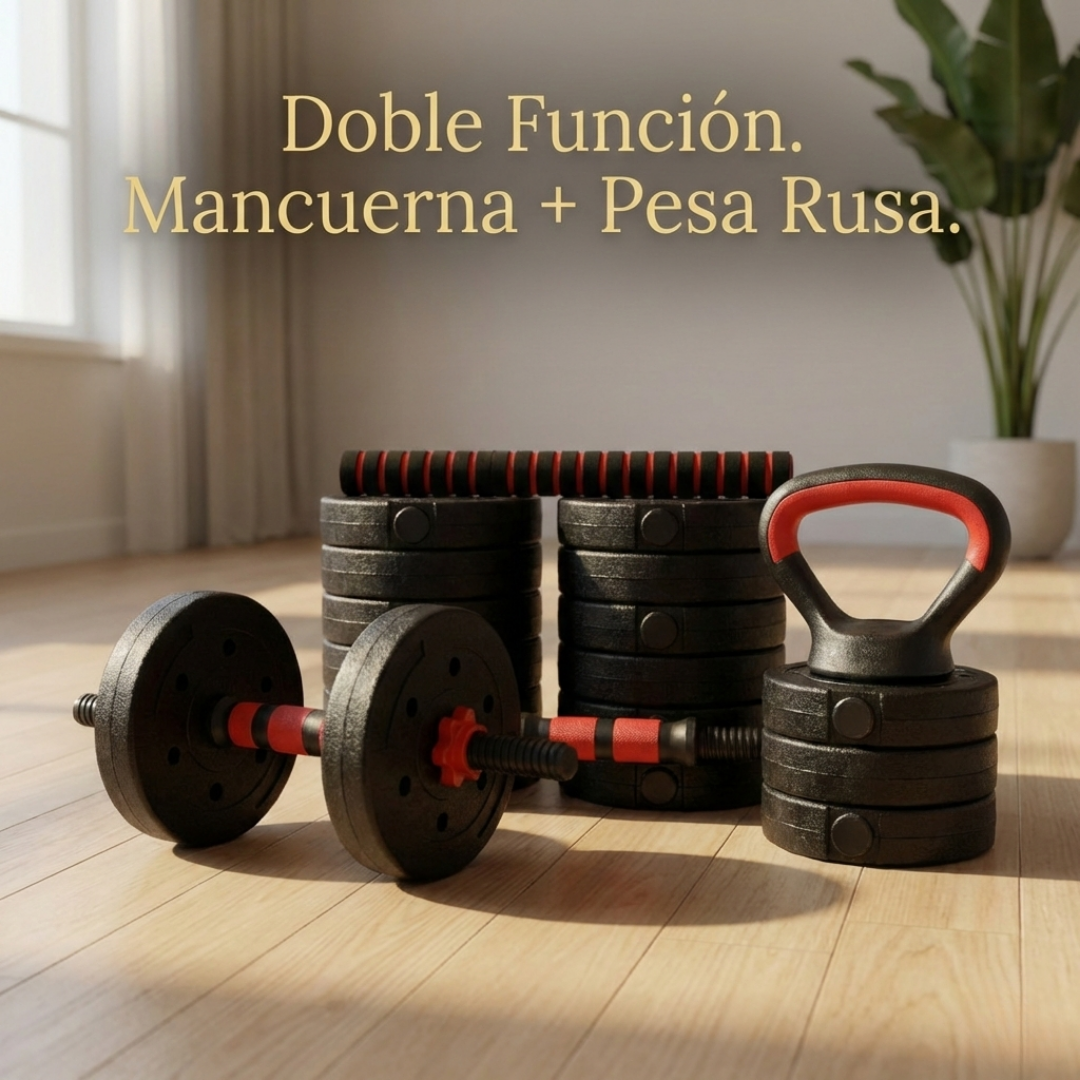 SET DE MANCUERNAS AJUSTABLES 20KG