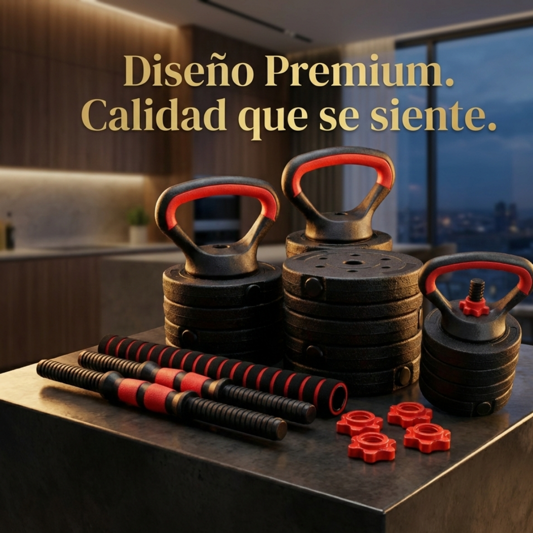 SET DE MANCUERNAS AJUSTABLES 20KG