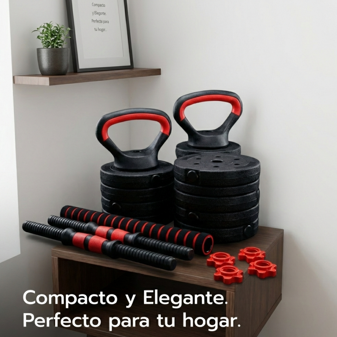 SET DE MANCUERNAS AJUSTABLES 20KG