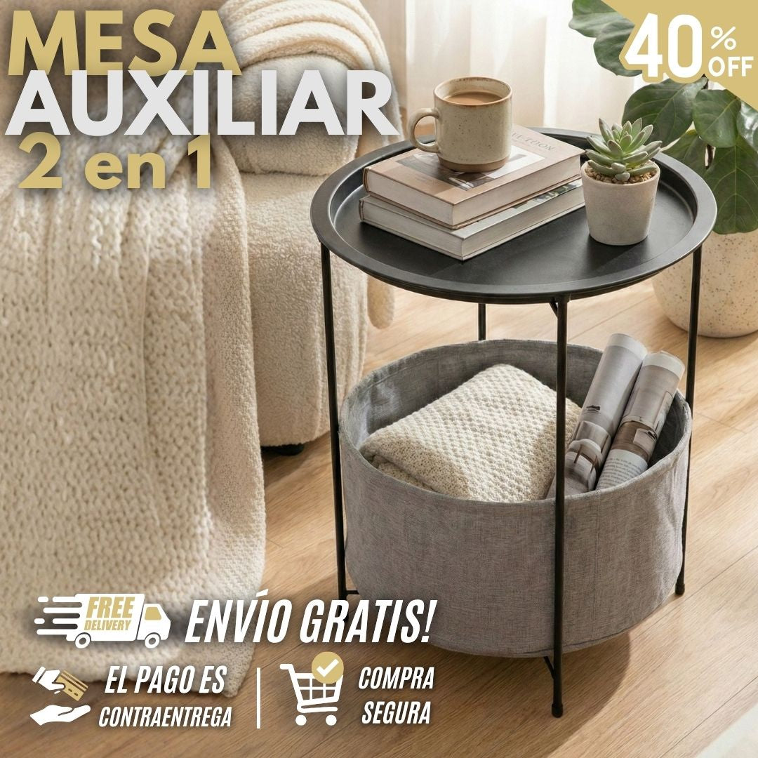 MESA AUXILIAR 2 EN 1