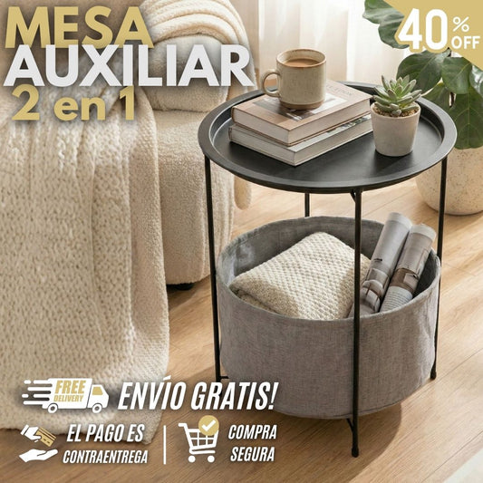 MESA AUXILIAR 2 EN 1