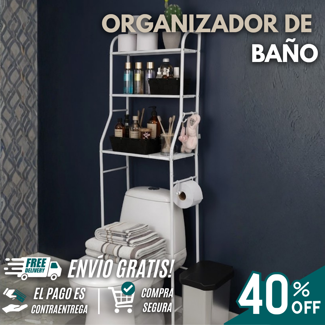 ESTANTE ORGANIZADOR DE BAÑO