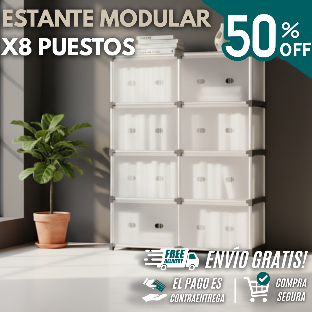 ESTANTE ORGANIZADOR X8